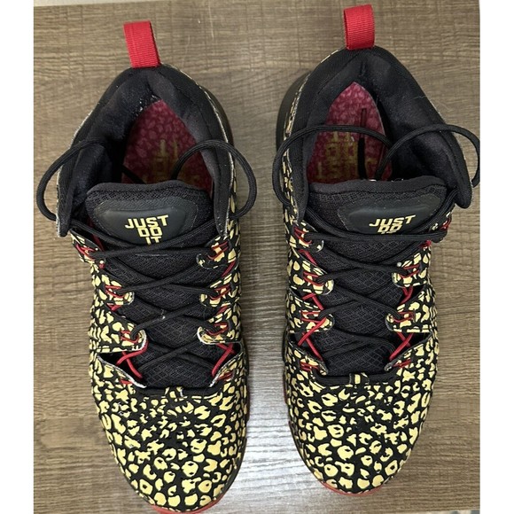 Nike Free Trainer 7.0 Unleashed Speed Gold Cheetah Print Men's 10- 599087-006 - Picture 6 of 8